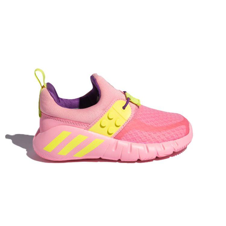 LEGO X Adidas RapidaZen Infant Light Pink Semi Frozen Yellow Baby Sneakers Lab-Purple FZ0397