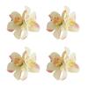 4Pcs Tropical Hibiscus Hair Clip Bohomian Floral Claw Clip for Women Girls Beach Party Accessories Practical Hairpin