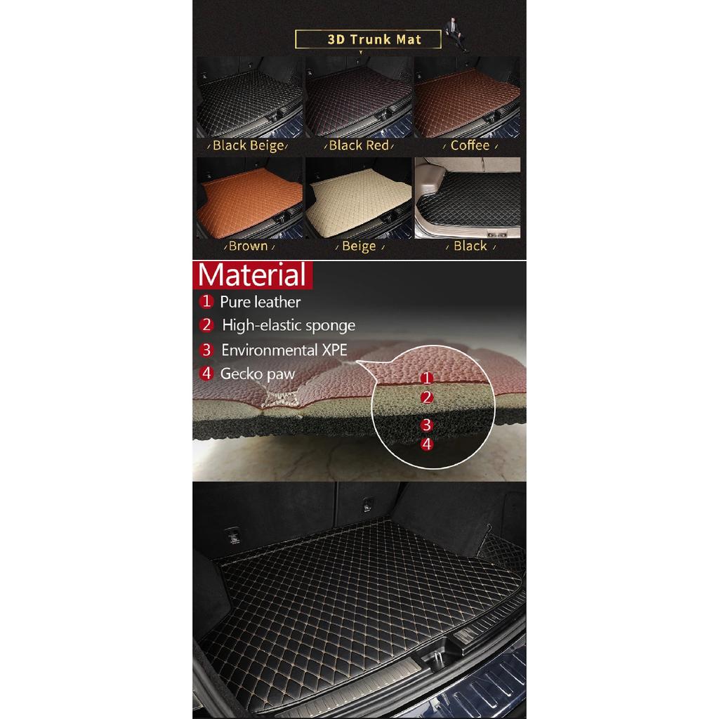 For Dacia Renault Bigster Custom Car Trunk Mat Fit 2024 2025 2026 2027 Auto Accessories Cargo Liner