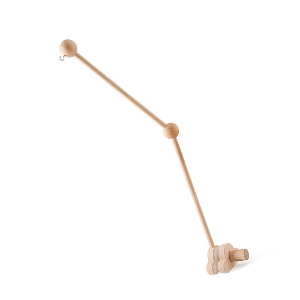 Crib Decoration Mobile Hanger Wooden Stand Assembly Arm Bracket Baby Mobile Claw Mobile Frame Holder Music Mobile Hanger