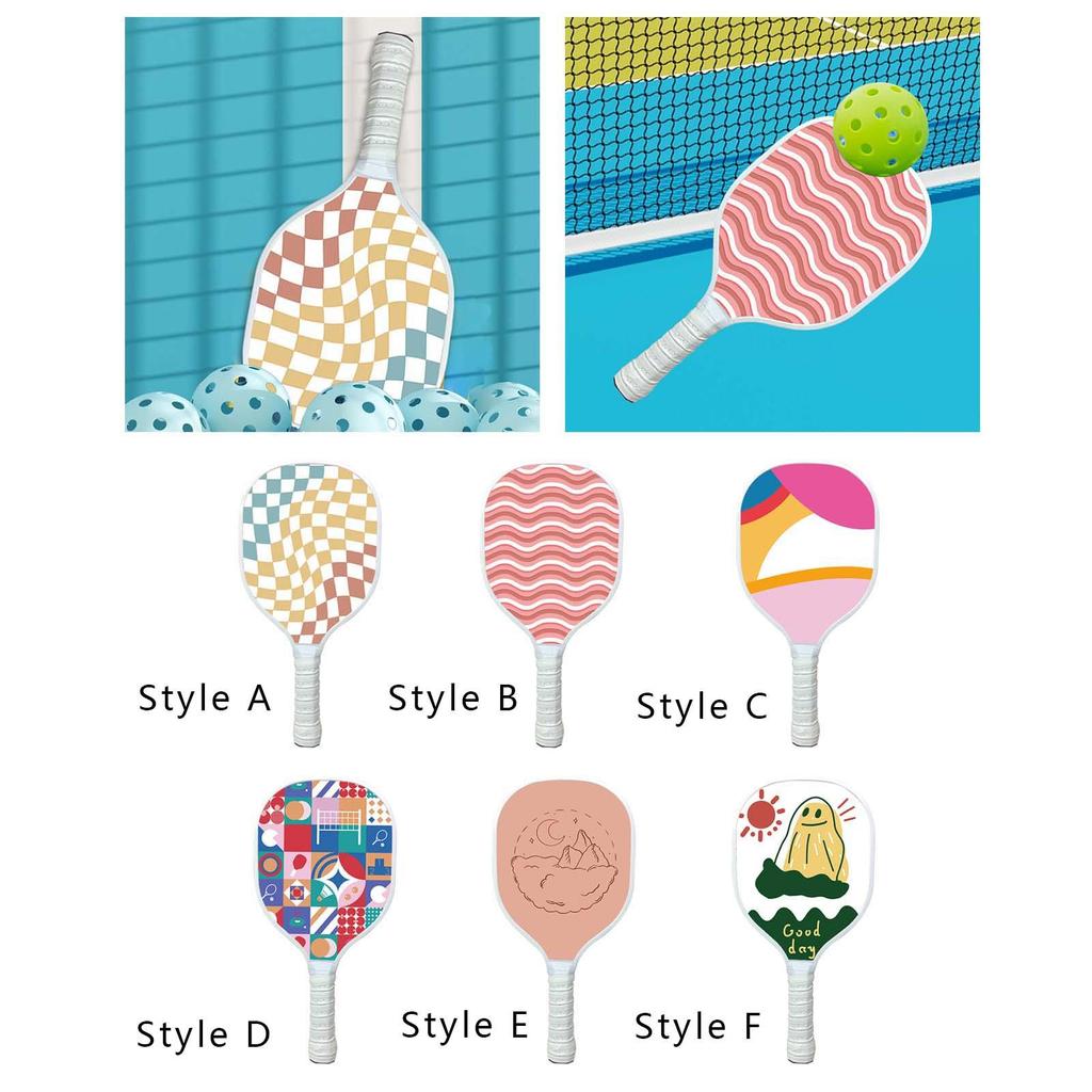 Pickleball Racket Comfortable Wood for Tournament Sports Supplies Men Women