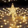 Christmas Pentagram Flashing String Light LED Hanging Starry Sky Light Outdoor Waterproof Home Party Decoration Atmosphere Light
