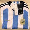 Argentina Messi #10 Soccer Jersey Set Quick Dry Breathable Adult Youth Football Kit