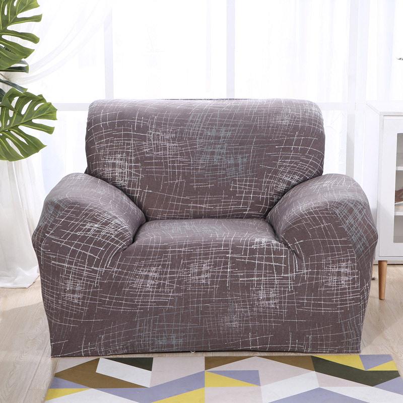 Armchair Cover Elastic Sofa Cover Cotton Stretch Sofa Covers for Living Room Copridivano Slipcover for Single Sofa Couch Cover