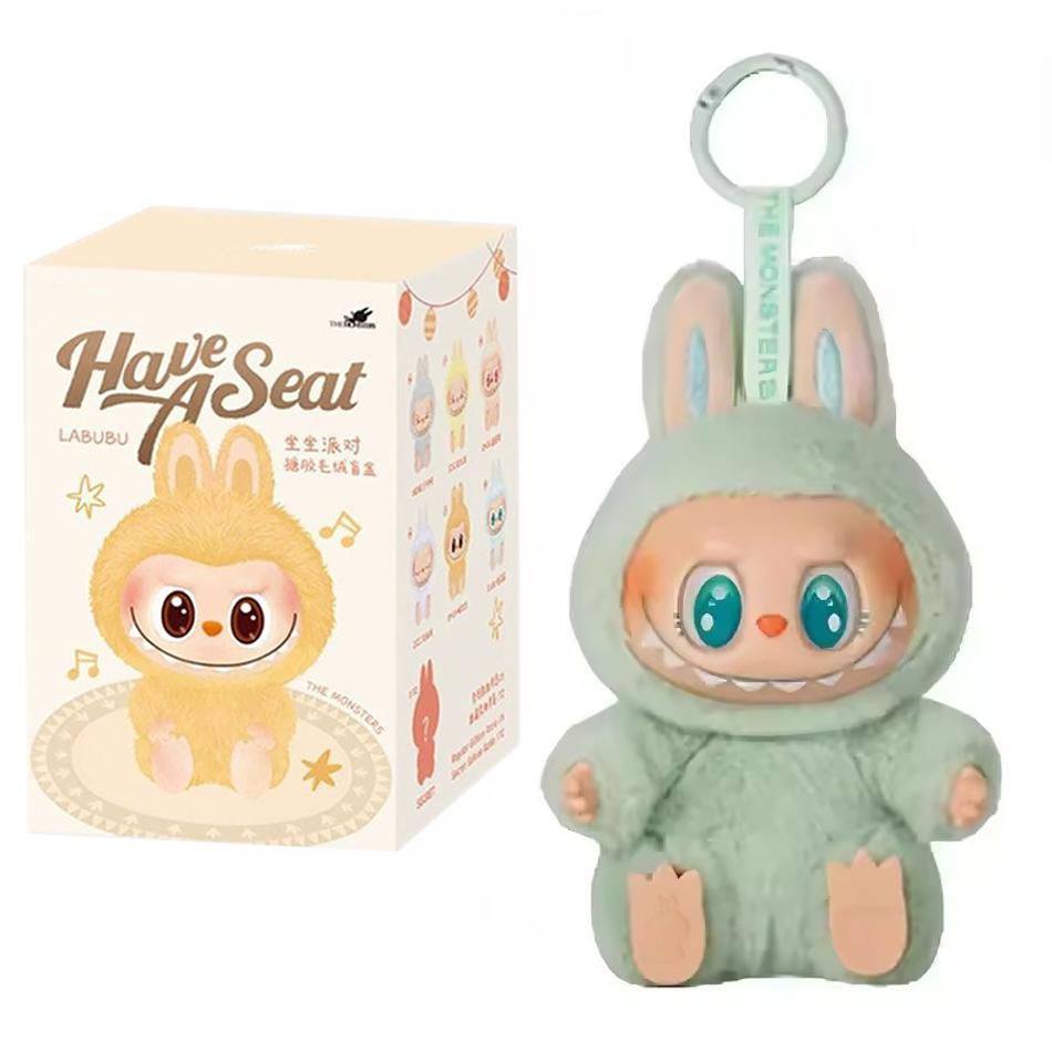 Emalje Monster Labubu V1 V2 V3 Blindboks Bestselgende Anime Karakterserie Energi Serie PVC Anheng Dukke Modell Leke Søt Nøkkelring Leke Bursdagsgave