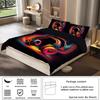 3pcs colorful headset pattern printed bedding set, soft and comfortable duvet cover, suitable for teenagers and adult's bedroom