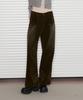 Ledeoli Washed Corduroy Pants [Black]