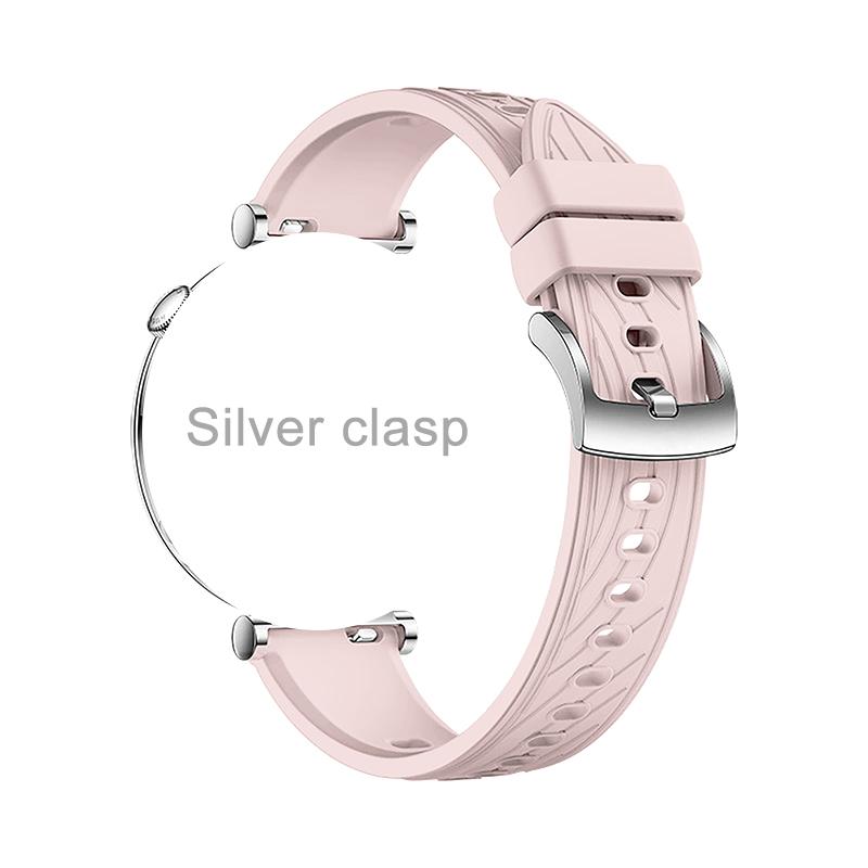 18mm Silicone Strap for Huawei Watch GT4 41mm Sport Replacement Band for Huawei Watch GT5 41mm GT5pro 42mm Bracelet Watchband