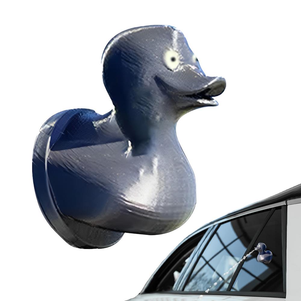 

Забавный разбрызгиватель в виде утки Милый разбрызгиватель в форме утки Декор для автомобиля Декоративный Многофункциональный Реквизит для розыгрышей Забавные украшения для автомобиля чёрный