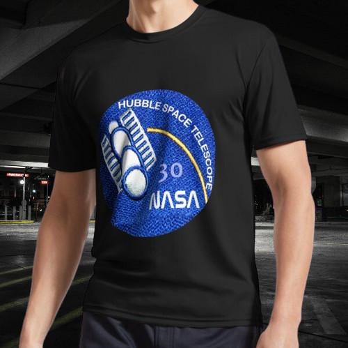 

The Hubble at 30 Patch Active T-Shirt - 1900s Active T-Shirt Funny Size S to 5XL M