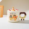 Creative Cute Cartoon Birthday Cake Cup Ceramic Mug Gift Home Cup Coffee Cup Water Cup Couple Cup