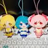 FUKUYA Authentic Puella Magi Madoka Magica Plush Keychain  Madoka Kaname Homura Akemi Mami Tomoe 8cm Anime Bag Pendant
