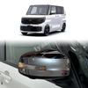 For Nissan ROOX 2025 2026 ABS Car Exterior Side Mirror Rearview Turning Mirror rear-vision mirror Cover stickers Accessories