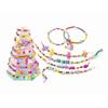 Clementoni - Crazy Chic - Unicorn Creative Box - Create Your Own Colorful Beaded Bracelets with Charms and Pompoms - Ages 7 and Up