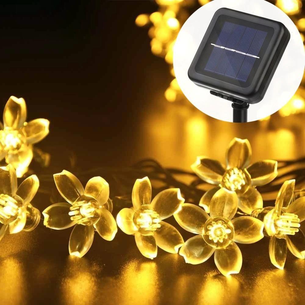 

Technosmart 20 Led Solar Flower Gun Bayce ing Decoration Solar Powe