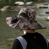 Cappello a Secchiello con Ventola Solare Unisex Regolabile Ampia Visiera Cappello da Sole con Pannello Solare Integrato Ventola di Raffreddamento Protezione UV Cappello da Pescatore