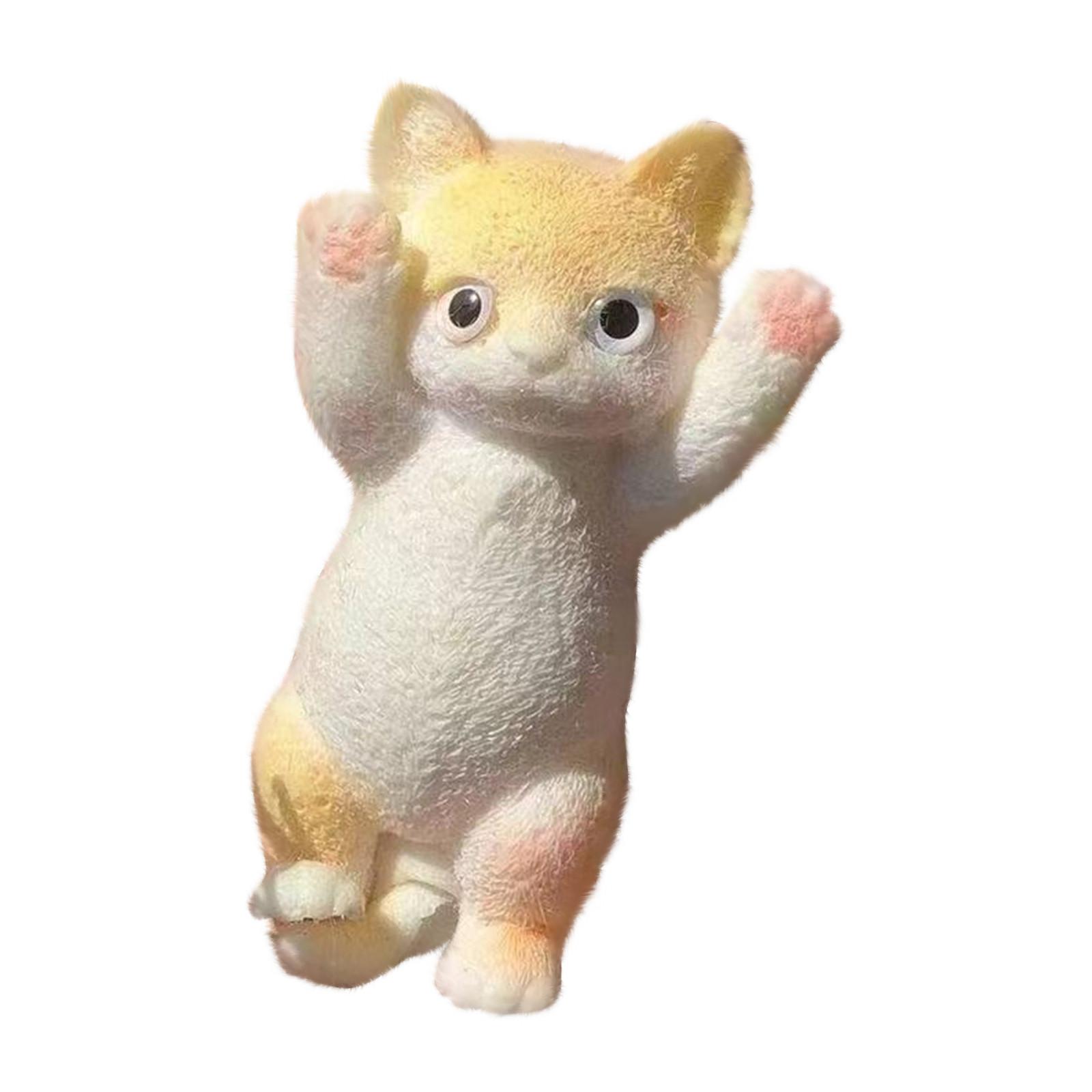 

Игрушка для кошек, Кошка, Игрушки, Милые игрушки для кошек для снятия стресса, Игрушки в форме кошек, Мягкие игрушки, Игрушки для разминания кукол кошек One Size