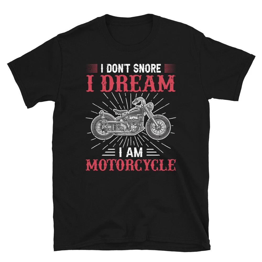 Chopper Cruiser Motorbike I Dream Biker T-Shirt S