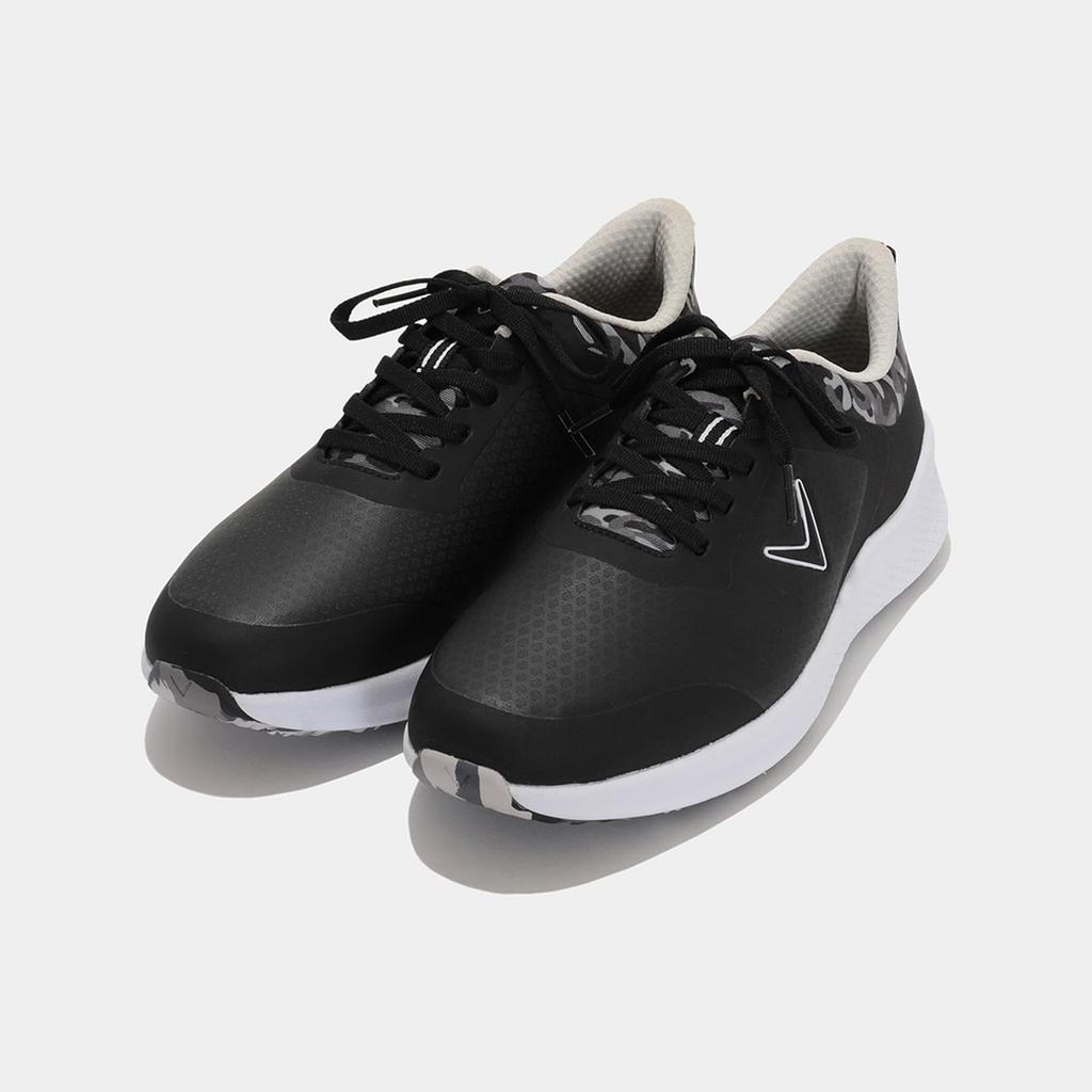 Zapatos de Golf Clásicos C24986120 cm [Calzado Callaway] para Hombre (Modelo sin clavos) 1010_Negro 26.5