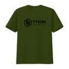 T-shirt con Stampa Tyson Ranch Streetwear Casual vintage Lavato Comodo Unisex Versatile streetwear Top Per l'Uso Quotidiano Morbido