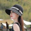 Summer outdoor travel sun hat, women's large brim sun hat, simple, fashionable, high-end baseball cap