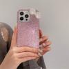 Flash Diamond Rhinestone Bow Iphone17Pro For Apple 16Promax Mobile Phone Case Fashionable And Luxurious Women'S Models