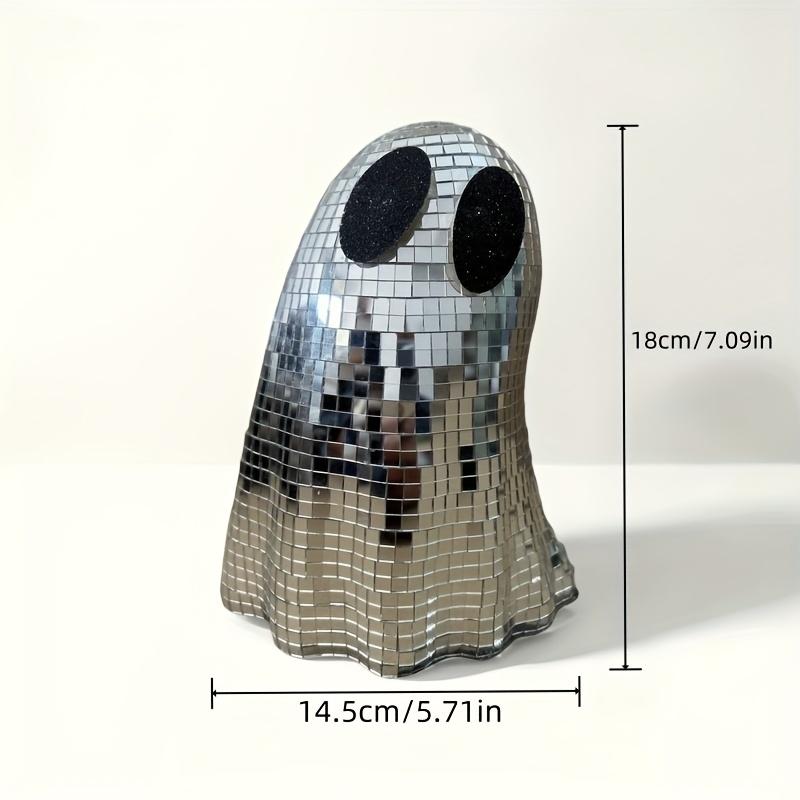 

Хэллоуин Зеркало Мозаика из Стекла Привидение Светоотражающее Украшение Фигурка Ручной Работы Для Домашнего Декора Гостиная Офис Дисплей