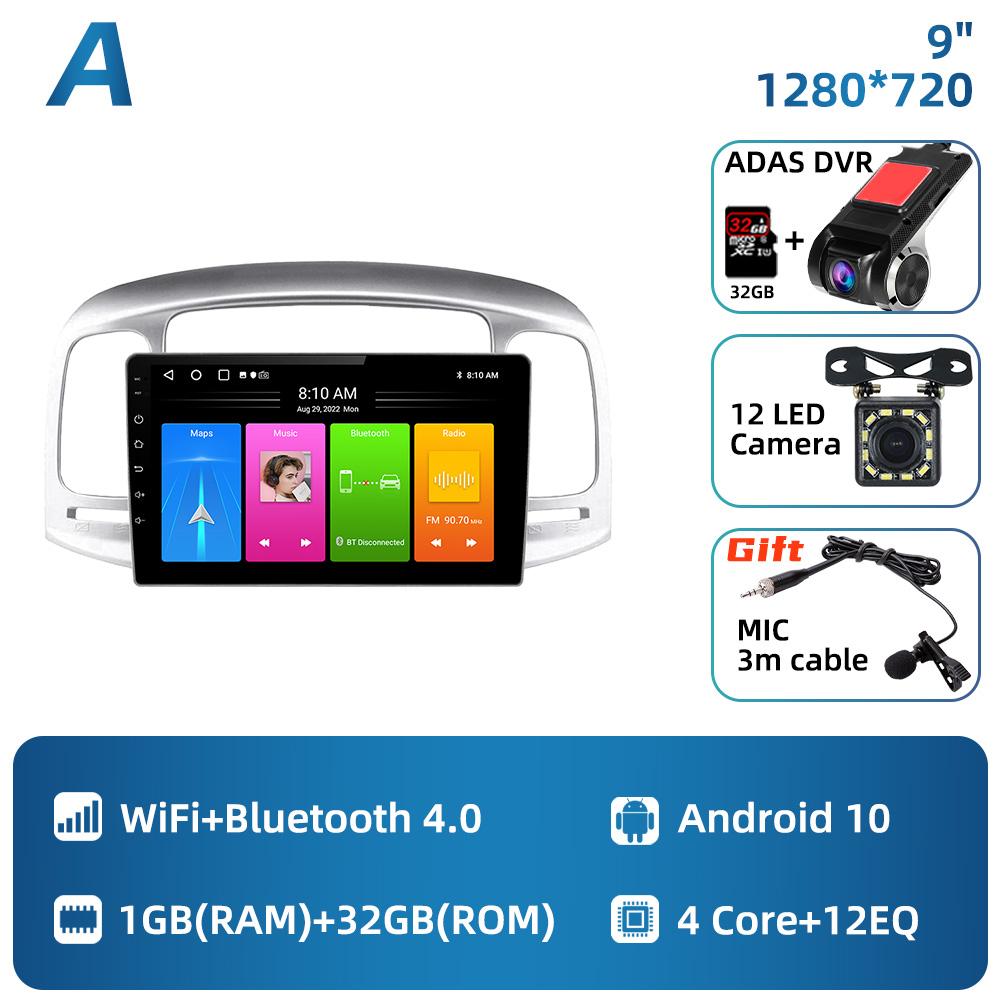 For Hyundai Accent 2006-2011 Screen 2 Din Android Radio Car Multimedia Player  Stereo GPS Navigation  Unit  Autoradio Carplay