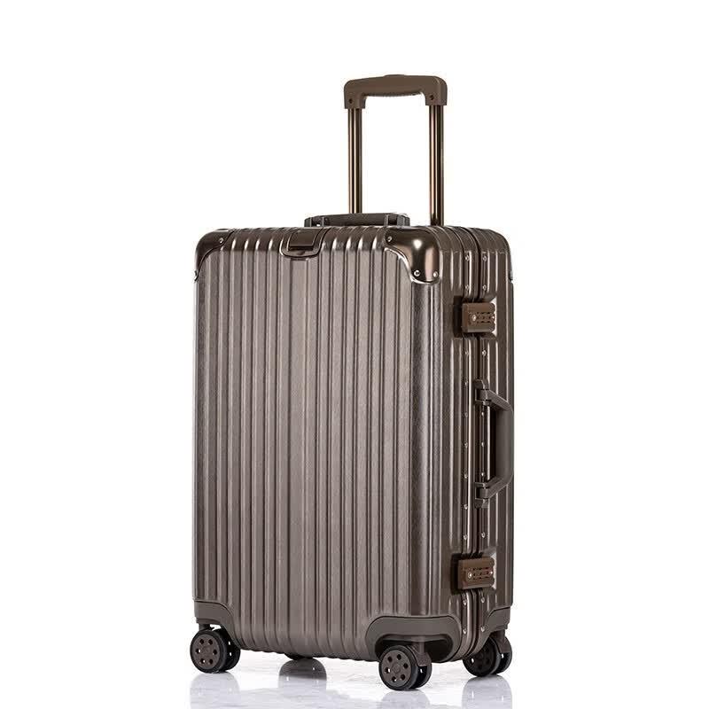 H1830 Fashion Aluminum Frame 20-inch Travel Suitcase
