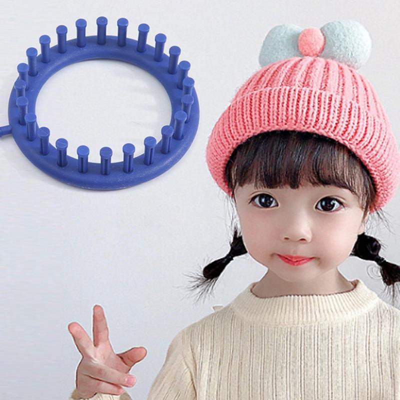 1 Set Rechteck Rund Strickrahmen Weben Schal Pullover Hut Stola Vernähen