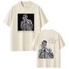 Rapper RELS B Album Tour 2026 Print T-shirt Men Women Fashion T-shirt Short-sleeved Cotton Casual Vintage Top Hip Hop Streetwear Oversized Tshirt