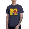 Fashion MTV Music Television TShirts 100 Cotton Round Neck Unisexs T Shirts Short Sleeve PlUnisex Tee Clothes Summer