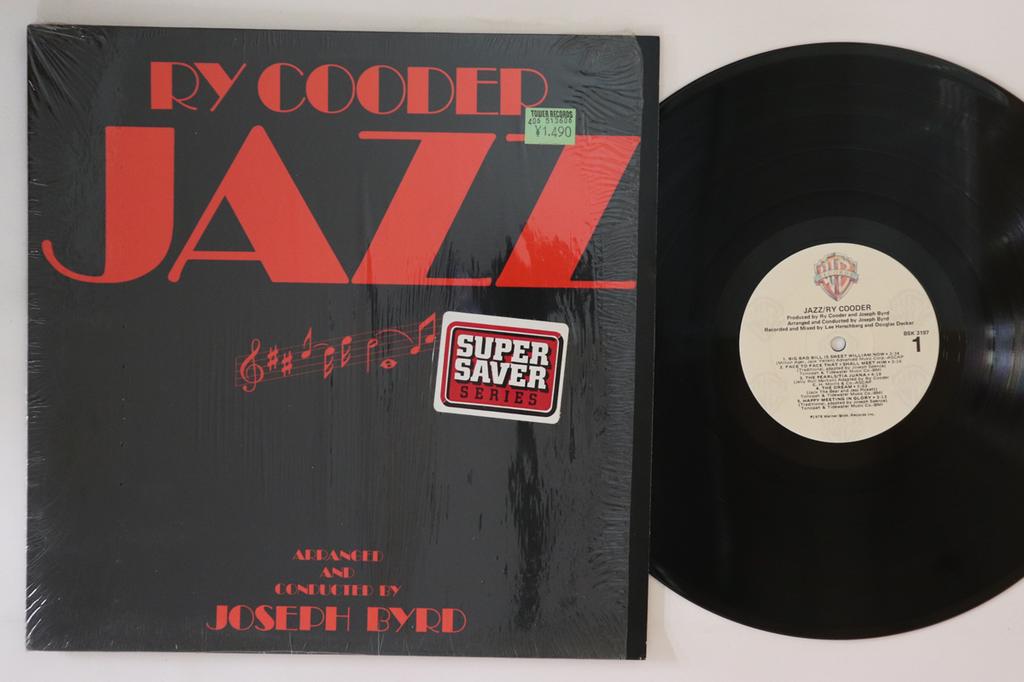 LP Record RY COODER - Jazz BSK3197 WARNER BROS US Rock Used