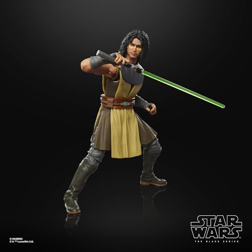 Hasbro Star Wars Black Series Star Wars: As Guerras Clônicas Quinlan Vos Figura de Ação Colecionável Premium 15cm G2587 Autêntico
