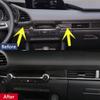 Car Accessories Fit for 2019 2020 2021 2022 2023 2024 2025 Mazda 3 Axela Interior Front Center Console Side Air Vents Outlet Cover Trim Frame (Carbon