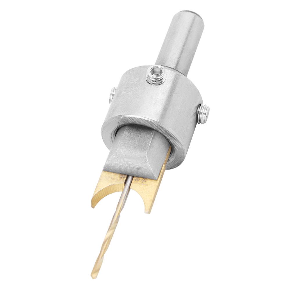 18-teiliges Set Holzperlenmacher Bohrer Fräser Set Holzbearbeitungswerkzeug für Ebenholz Rosenholz