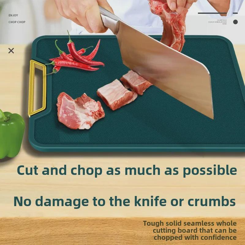 Tabla de Cortar Antibacteriana y Resistente al Moho de PE de Grado Alimenticio para Carne y Verduras