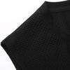 Übergröße 5XL-11XL Oversized Ärmelloses T-Shirt für Herren Sommer Oberteile Schwarzes Lässiges T-Shirt Sommerkleidung