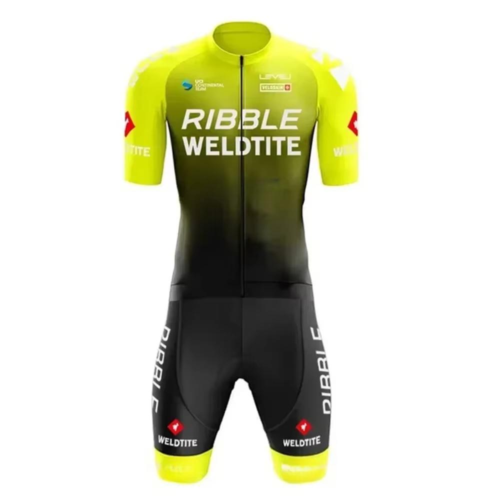 Pro Team Lycra Aero Skin Suit Custom Logo Cycling Skinsuit Running Ropa Ciclismo Bicicleta Body Wear Triatlon Triathlon