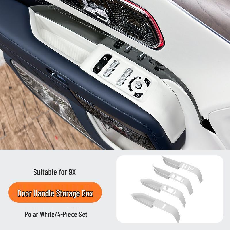 Zeekr 9X Car Door Handle Storage & Control Panel Silicone Accessories