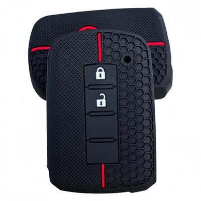Silikon Schlüsselhülle Abdeckung Für Toyota Auris Camry Rav4 Avalon Yaris Verso 2012- Keyless Fernbedienung Hülle Halter Schutz 2 Tasten