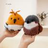 Kawaii Bird Plush Doll Pendant Lifelike Designs Parrot Sparrow Penguin Mallard Duck Kiwi Soft Toy for Boys & Girls Birthday Gift