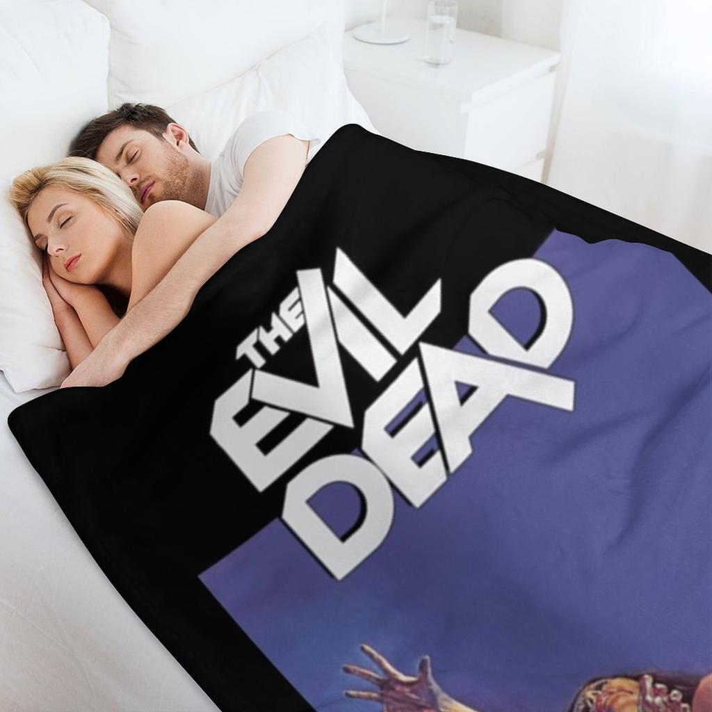 The Evil Dead (1981) Throw Blanket Soft Plush Plaid Flannels Valentine Gift Ideas Single Blankets