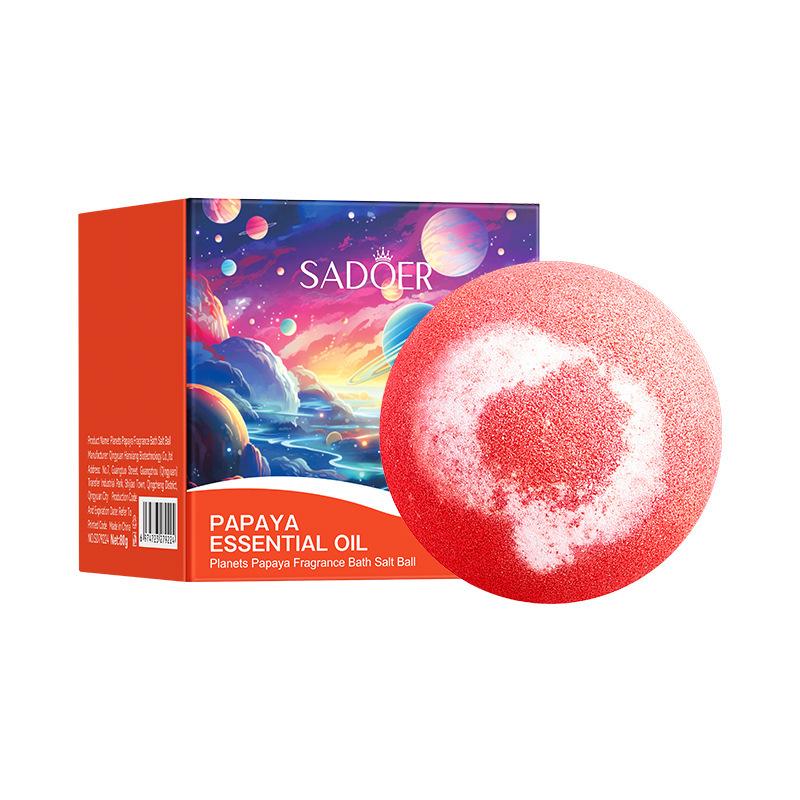 Planet Mother Chrysanthemum Fragrance Bath Salt Ball 80g Cleansing Body Bath Salt Ball Skin Care Products
