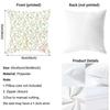 Modern style Leaf Cushion Cover Pattern Printed Pillowcase for Living Room Sofa Cushion Cover & Bedroom Decor