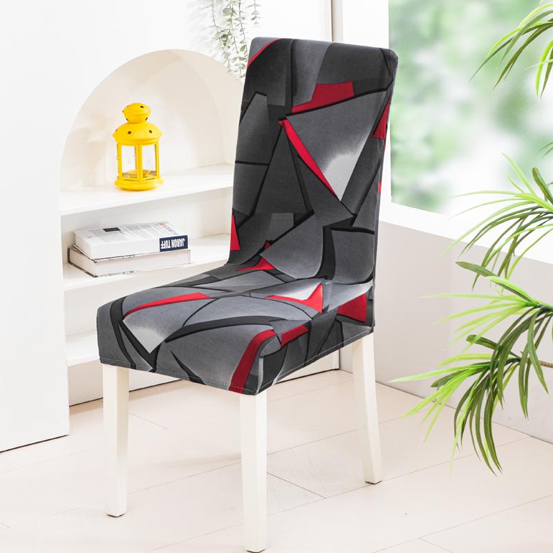 

new colors chair covers floral modern slipcover for dinning room wedding Stretch Elastic furniture protector Q17328QQ-1 piece