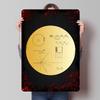 Voyager 1 Golden Record Metal Poster Customized Wall Art Retro Vintage Tinplate Signs for Man Cave Bar Accessories House Room