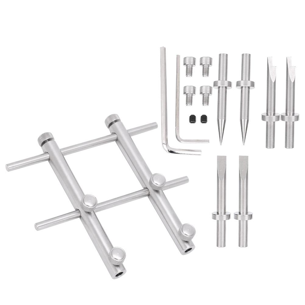 Camera Lens Repairing Remove Tool Set Replaceable Heads Spanner Wrench for Nikon Lens