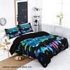 3-piece Down Duvet Cover Set with Game Controller Pattern Digital Printing (1 Duvet Cover+2 Pillowcases, No Core) Bedding Set