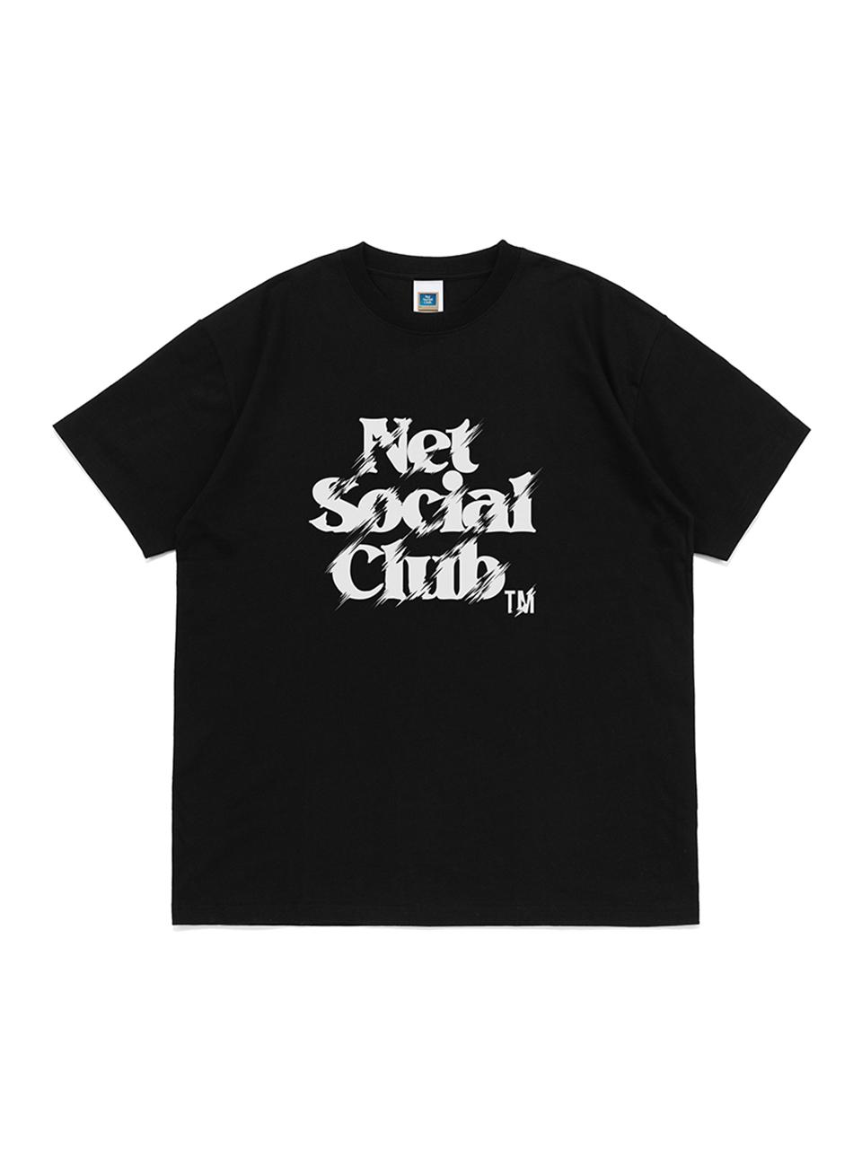 Net Social Club Og Scratch Logo Tee (Black) Black/Xl